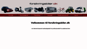 What Forsikringsbiler.dk website looked like in 2014 (10 years ago)