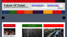 What Futureofdubai.com website looked like in 2014 (10 years ago)