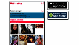 What Flirtalike.com website looked like in 2014 (10 years ago)