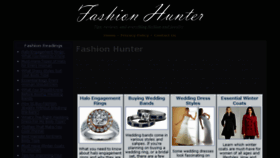 What Fashionhunter.net website looked like in 2014 (10 years ago)