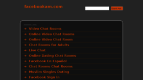 What Facebookam.com website looked like in 2014 (10 years ago)