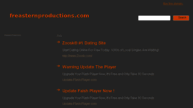 What Freasternproductions.com website looked like in 2014 (10 years ago)
