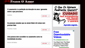 What Fraseseamor.com.br website looked like in 2014 (9 years ago)