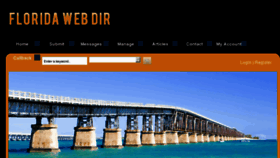 What Floridawebdir.com website looked like in 2014 (9 years ago)