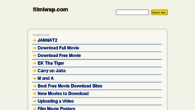 What Filmiwap.com website looked like in 2014 (9 years ago)