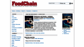 What Foodchain-magazine.com website looked like in 2014 (9 years ago)