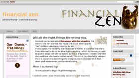 What Financialzen.com website looked like in 2014 (9 years ago)
