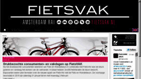 What Fietsvak.nl website looked like in 2014 (9 years ago)