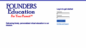 What Founders.edtell.com website looked like in 2014 (10 years ago)