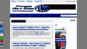 What Fitnesshelpguide.com website looked like in 2014 (9 years ago)