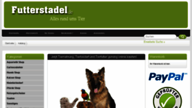 What Futterstadel.de website looked like in 2014 (9 years ago)