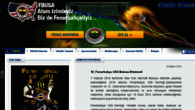 What Fbusa.org website looked like in 2014 (9 years ago)