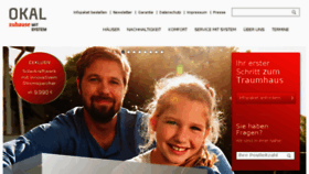 What Fertighausbau.de website looked like in 2014 (9 years ago)