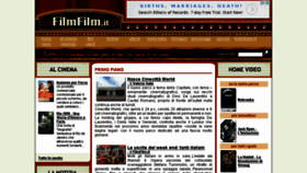 What Filmfilm.it website looked like in 2014 (9 years ago)