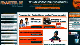 What Finanzter.de website looked like in 2014 (10 years ago)