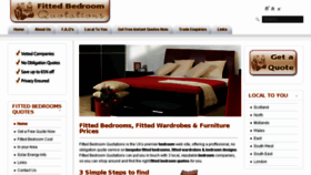 What Fittedbedroomquotations.co.uk website looked like in 2014 (9 years ago)