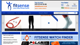 What Fitsense.co.uk website looked like in 2014 (9 years ago)