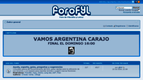 What Forofyl.com.ar website looked like in 2014 (9 years ago)