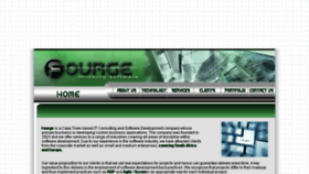 What Fourge.net website looked like in 2014 (9 years ago)