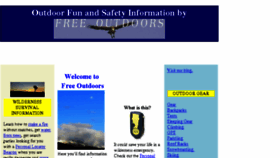 What Freeoutdoors.com website looked like in 2014 (9 years ago)