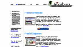 What Freshdownload.com website looked like in 2014 (9 years ago)