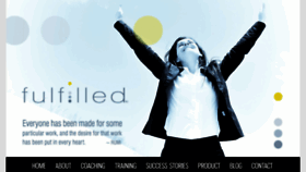What Fulfilledatlast.com website looked like in 2014 (9 years ago)