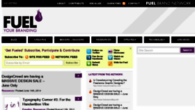 What Fuelyourbranding.com website looked like in 2014 (9 years ago)