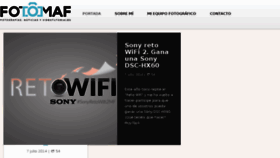 What Fotomaf.com website looked like in 2014 (9 years ago)