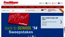 What Fredmeyer.com website looked like in 2014 (9 years ago)