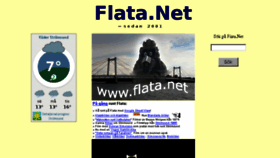 What Flata.net website looked like in 2014 (9 years ago)