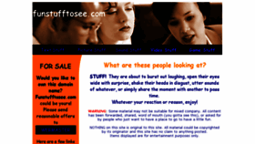 What Funstufftosee.com website looked like in 2014 (9 years ago)