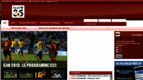 What Footafrica365.fr website looked like in 2014 (9 years ago)