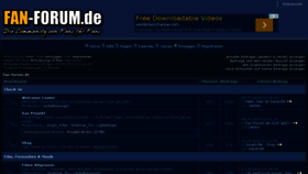 What Fan-forum.de website looked like in 2014 (9 years ago)