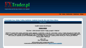 What Fxtrader.pl website looked like in 2014 (9 years ago)