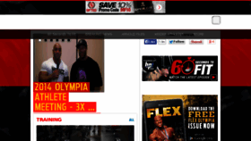 What Flexmagazine.com website looked like in 2014 (9 years ago)