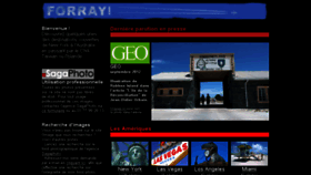 What Forray.com website looked like in 2014 (9 years ago)
