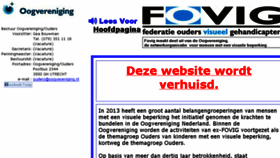 What Fovig.nl website looked like in 2014 (9 years ago)