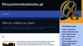 What Filmyonlinebezlimitu.pl website looked like in 2014 (9 years ago)