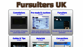 What Fursuit.co.uk website looked like in 2014 (9 years ago)
