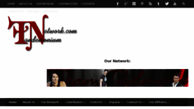 What Fandemoniumnetwork.com website looked like in 2014 (9 years ago)