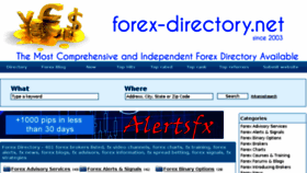What Forex-directory.net website looked like in 2014 (9 years ago)