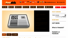 What Fastabikclub.com website looked like in 2014 (9 years ago)