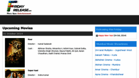 What Fridayrelease.com website looked like in 2014 (11 years ago)