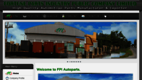 What Fpiautoparts.com website looked like in 2014 (9 years ago)