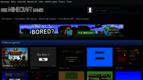 What Freeminecraftgames.com website looked like in 2014 (9 years ago)