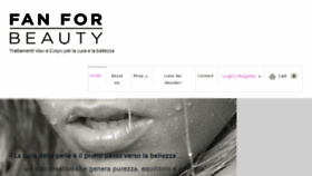 What Fanforbeauty.com website looked like in 2014 (9 years ago)