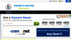 What Foxfireitsolution.com website looked like in 2014 (9 years ago)