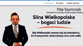 What Filipszymczak.pl website looked like in 2014 (9 years ago)