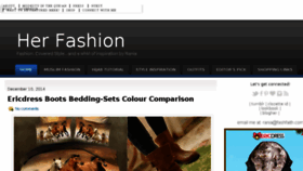 What Fashfaith.com website looked like in 2014 (9 years ago)