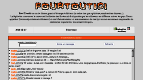 What Fourtoutici.us website looked like in 2014 (9 years ago)